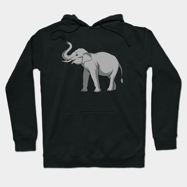 Elephant - Elephants Hoodie by fromherotozero